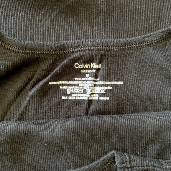 Calvin Klein Black Undershirts/Tank Tops (2) - Picture 2 of 4